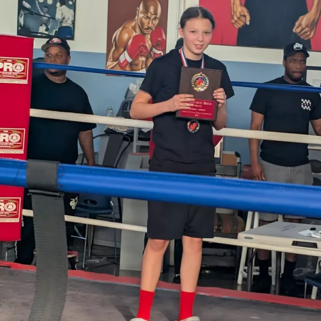 Alicia Garcia 3x Silver Gloves Champion at Regionals