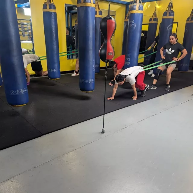 Adult boxing fitness class schedule at Bring It Back Boxing